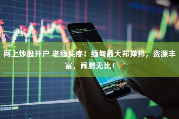 网上炒股开户 老缅头疼！缅甸最大邦掸邦，资源丰富，闹腾无比！